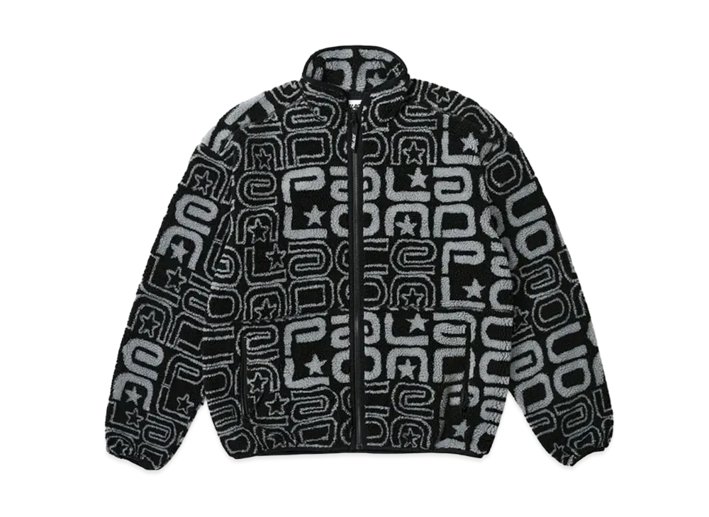 パレス ジョイレックス フリース ジャケット "ブラック"