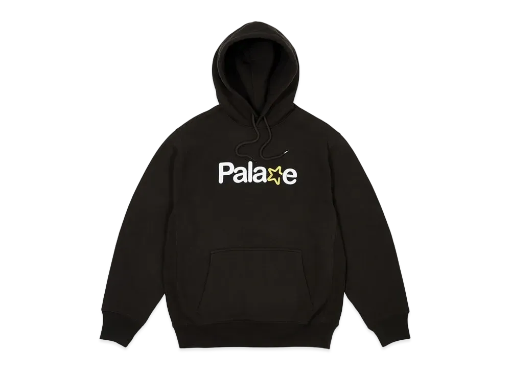 PALACE Signature Hood "Black"