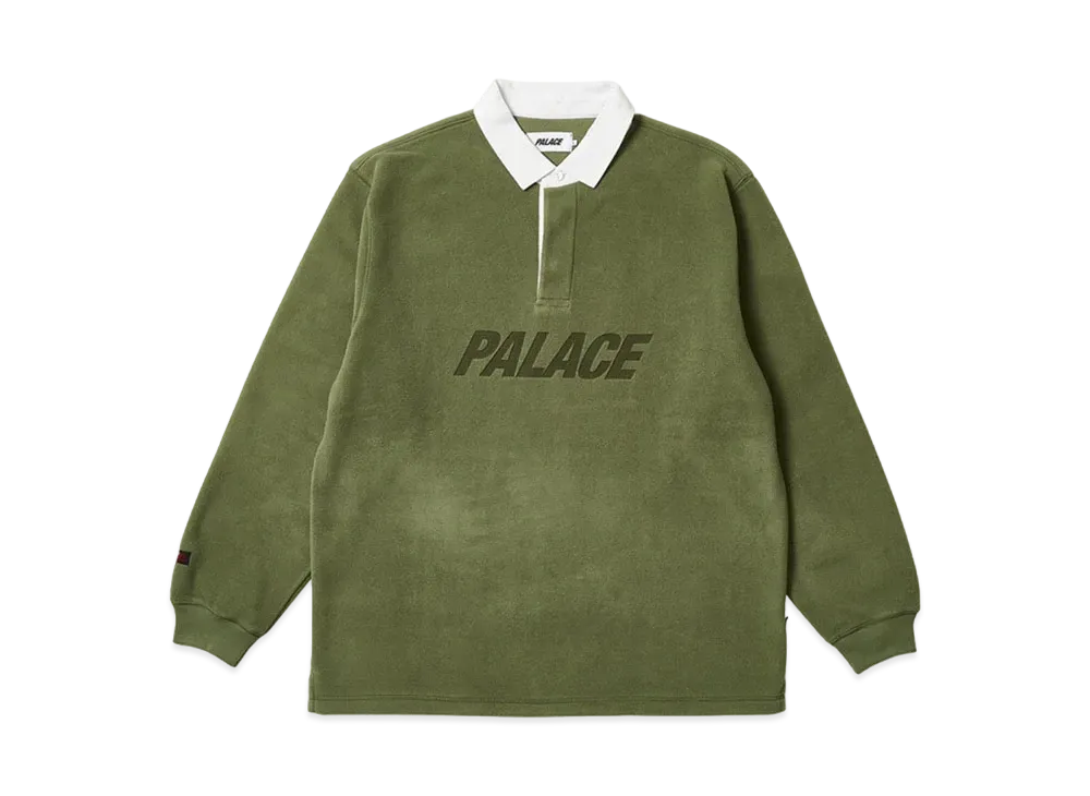 PALACE Polartec Rugby "The Deep Green"