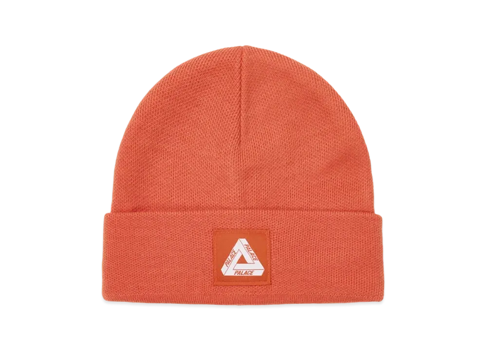 PALACE Tri-Ferg Patch Beanie "Tiger Orange"