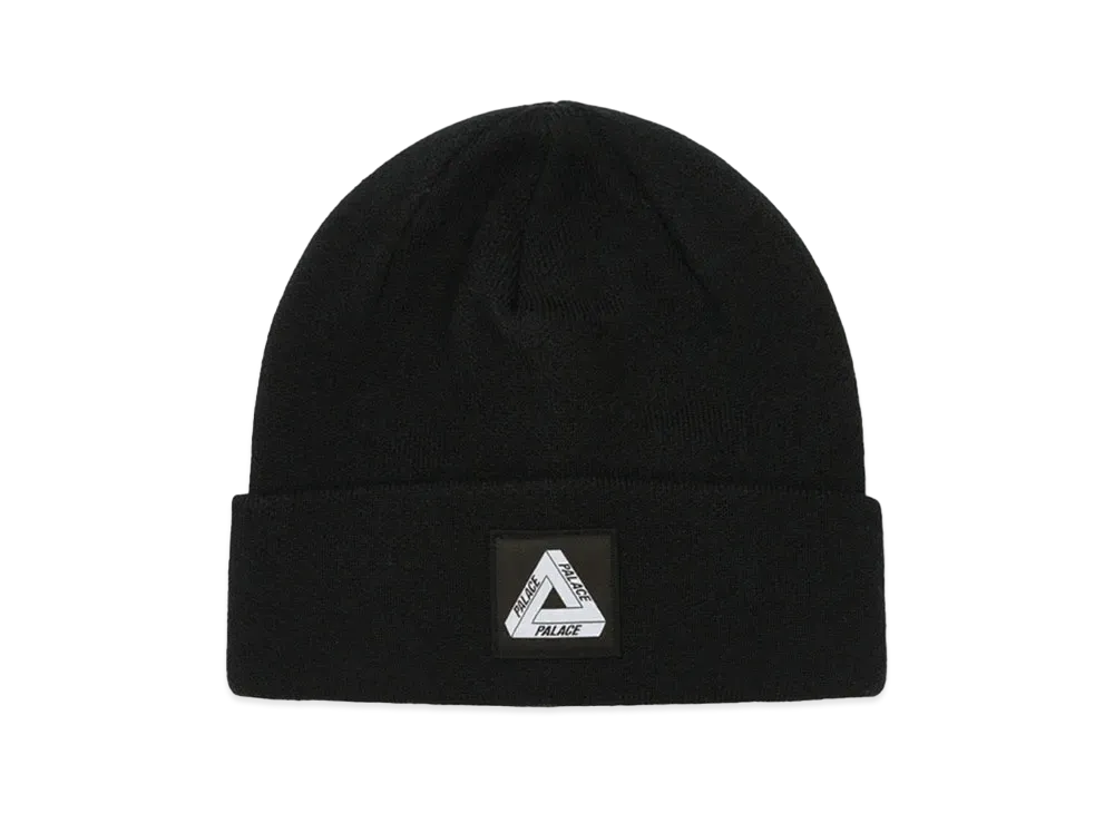 PALACE Tri-Ferg Patch Beanie "Black"