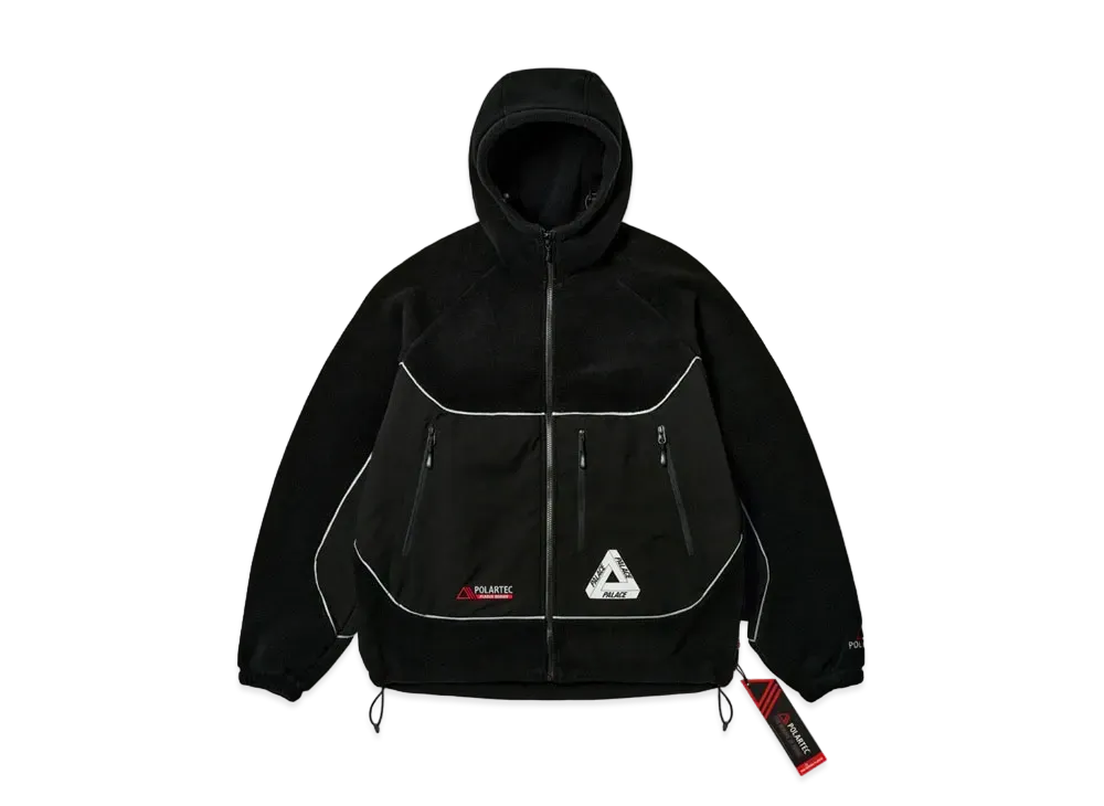 PALACE Polartec 3M Hooded Jacket "Black"