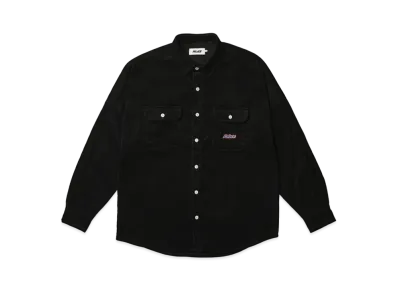PALACE Drop Shoulder Cord Shirt "Black"
