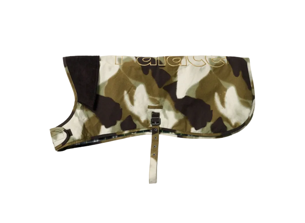 PALACE x BARBOUR Dog Coat "Camo"