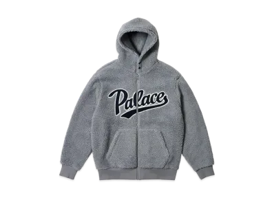 PALACE Script Hood "Grey"
