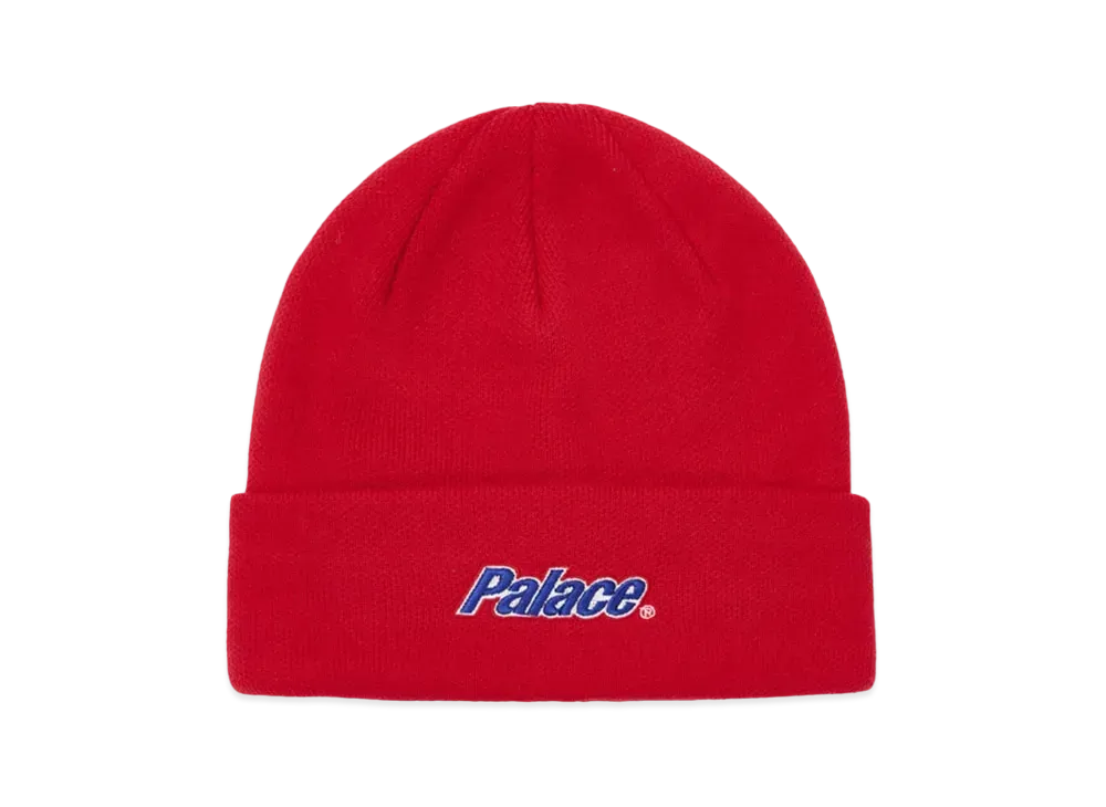 PALACE Lowercase Cuff Beanie "Truest Red"