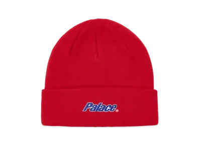 PALACE Lowercase Cuff Beanie "Truest Red"