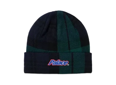 PALACE Lowercase Cuff Beanie "Blackwatch Check"