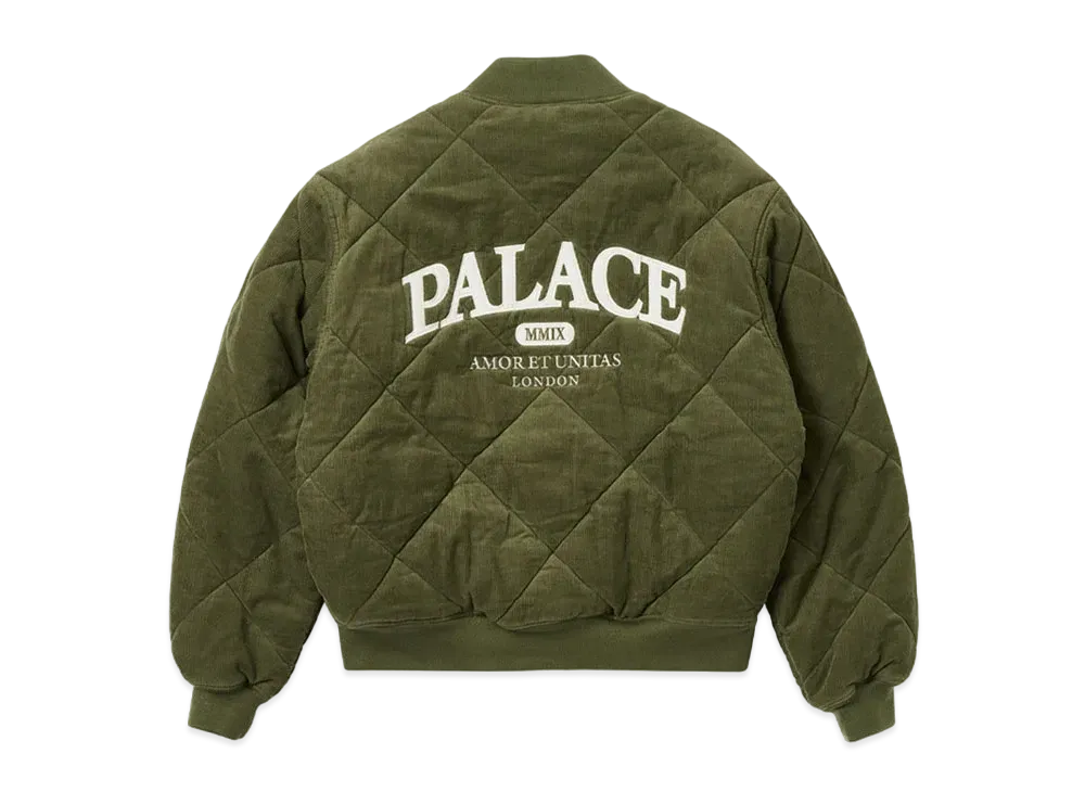 PALACE Quilted Jacket "The Deep Green"
