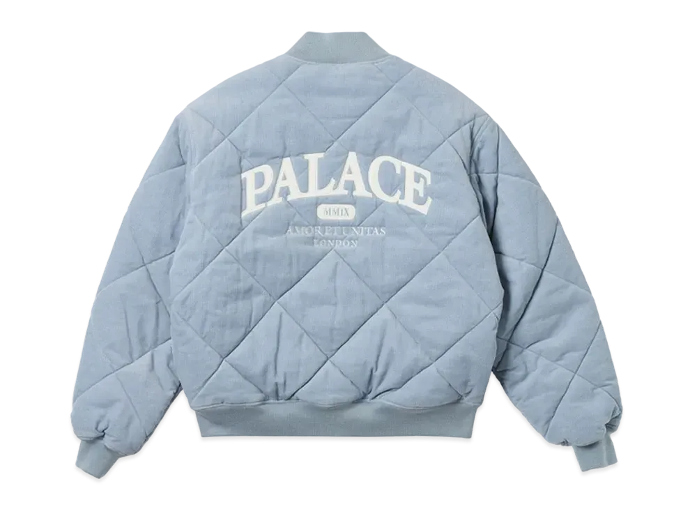 PALACE Quilted Jacket "Chill Blue"