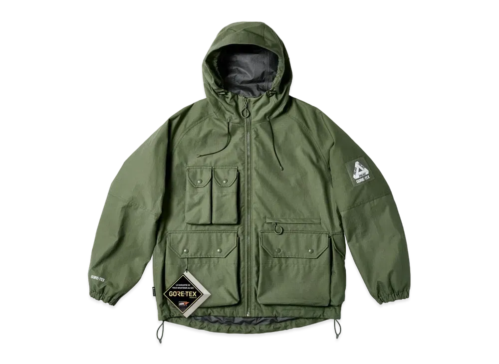 PALACE GORE-TEX Cotton RS Jacket "Olive"
