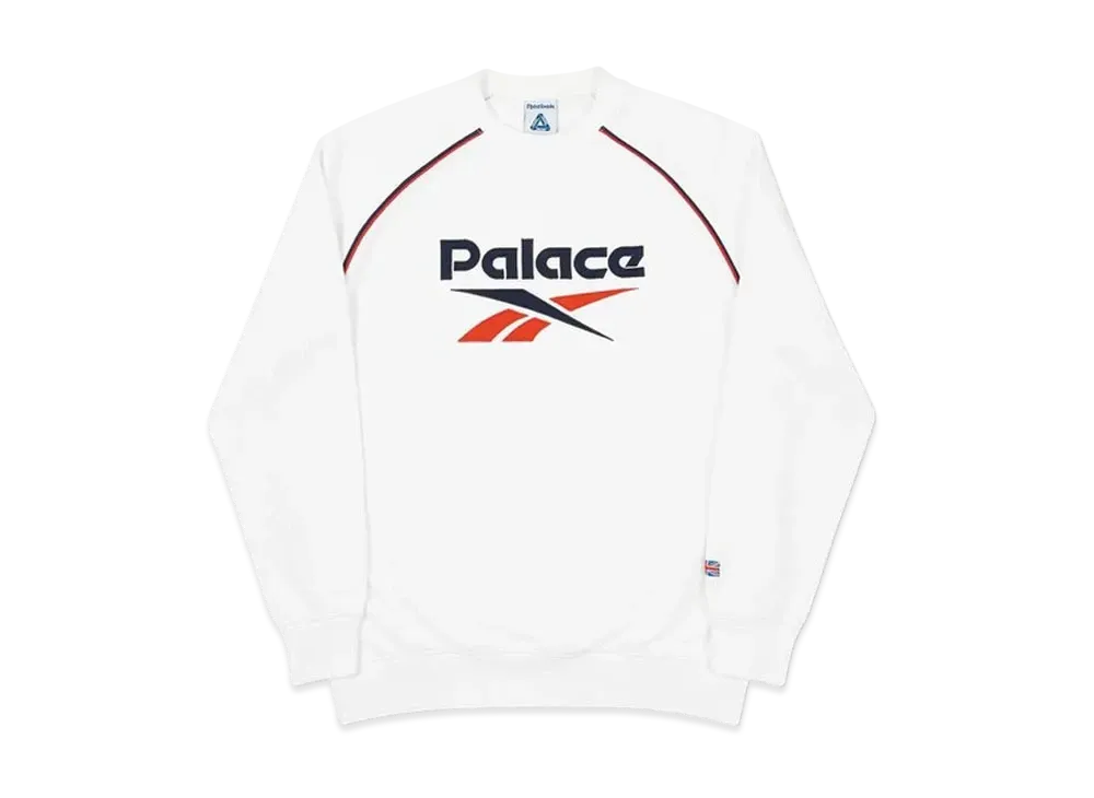 PALACE Reebok P-Bok Crew "White"