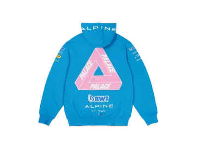 PALACE x Kappa Alpine Hoodie "Blue"
