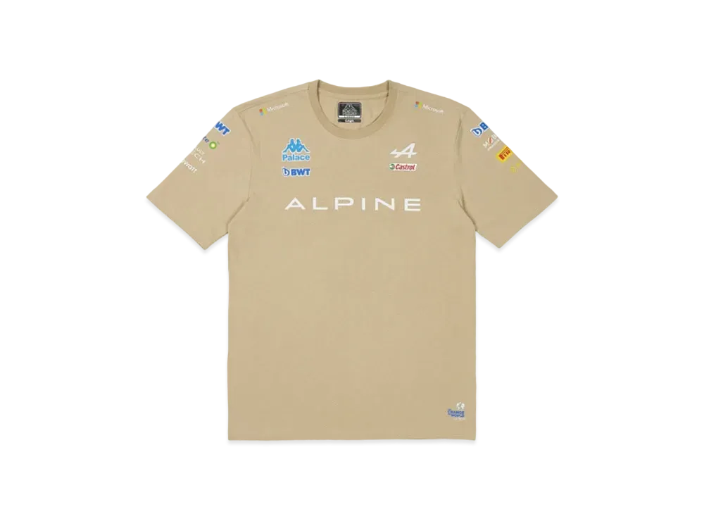 PALACE x Kappa Alpine Tee "Beige"