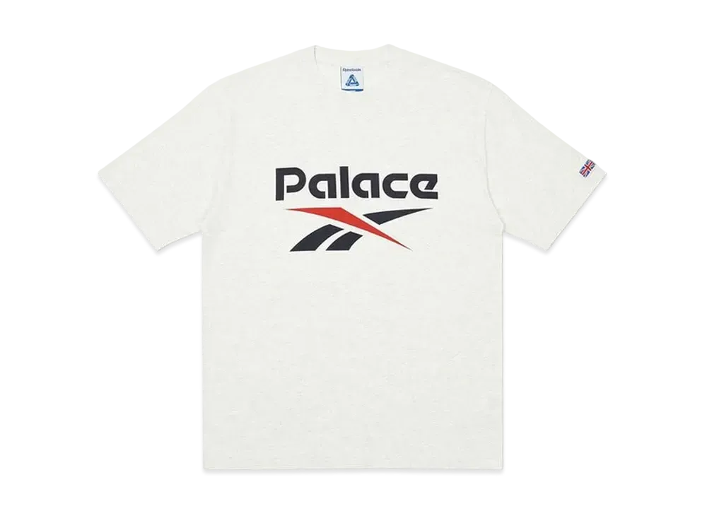 PALACE Reebok P-Bok T-Shirt "Grey"