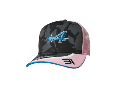 PALACE x Kappa x NEWERA 9FIFTY Alpine Driver Cap 31 "Black"