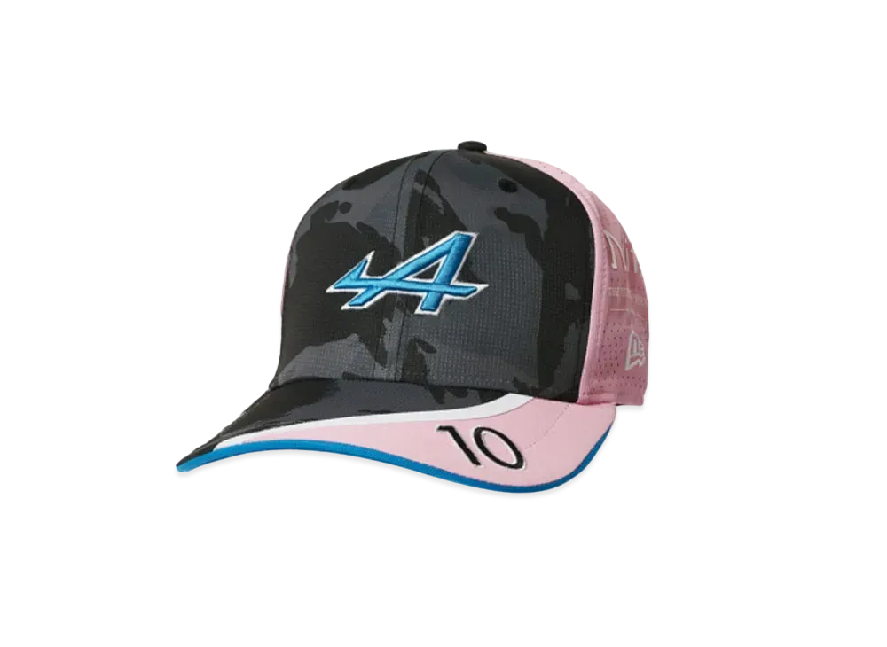 PALACE x Kappa x NEWERA 9FIFTY Alpine Driver Cap 10 "Black"