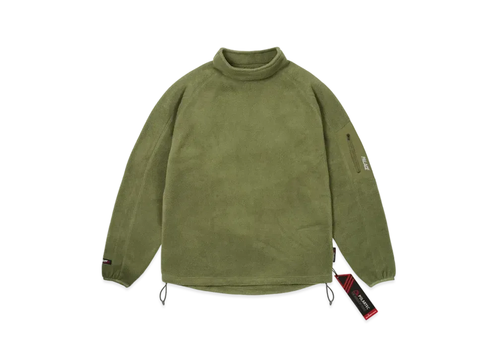 PALACE Polartec Mock Neck "The Deep Green"