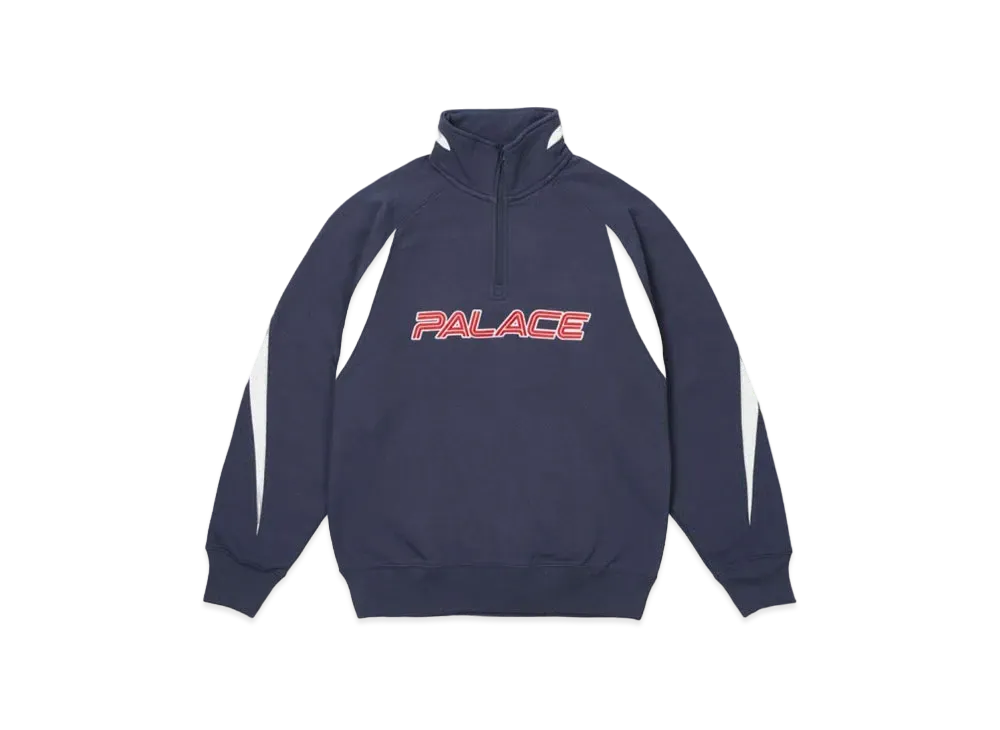 PALACE Isn'T It 1/4 Zip "Navy"