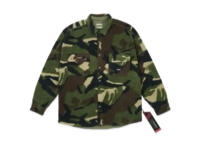 PALACE Polartec Drop Shoulder Shirt "Woodland Camo"