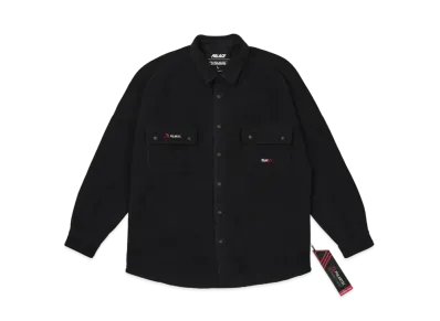 PALACE Polartec Drop Shoulder Shirt "Black"