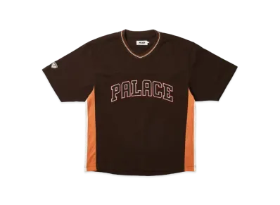 PALACE Panel V-Neck Jersey "Brown"