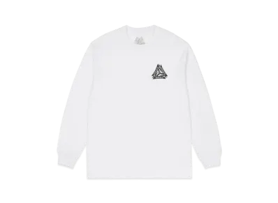 PALACE Tribal Tri Longsleeve "White"
