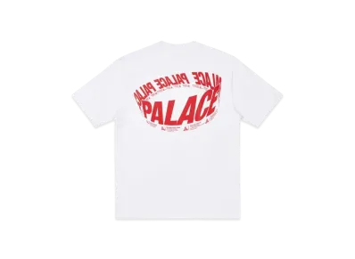 PALACE Wrapper Logo T-Shirt "White"