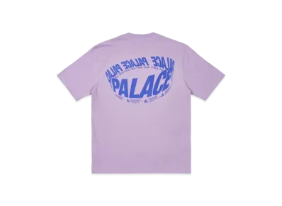 PALACE Wrapper Logo T-Shirt "Light Purple"