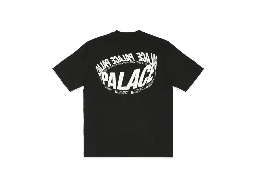 PALACE Wrapper Logo T-Shirt "Black"