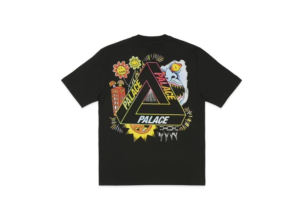 PALACE Tri-Lottie T-Shirt "Black"