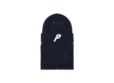 PALACE Zip Off Facewarmer P Beanie "Navy"