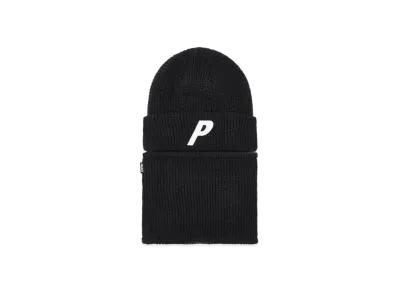 PALACE Zip Off Facewarmer P Beanie "Black"