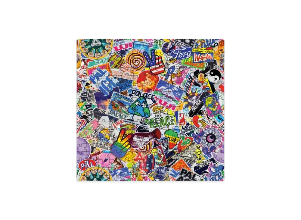 PALACE Sticker Pack Jigsaw "Blue"