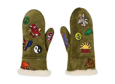 PALACE x UGG Mittens "Green"