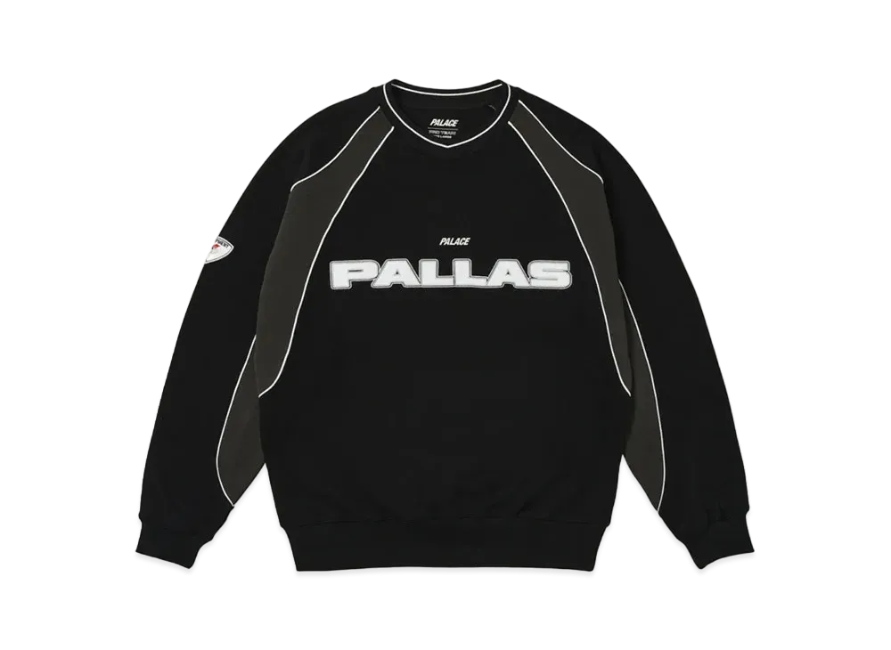 PALACE Pallas Panel Crew "Black"