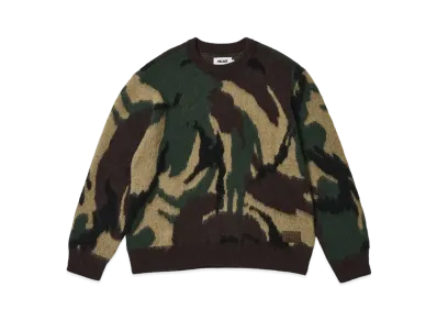 PALACE Hairy Camo Knit "Woodland"