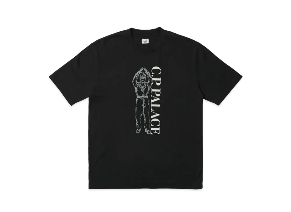 PALACE x C.P. COMPANY T-Shirt "Black"