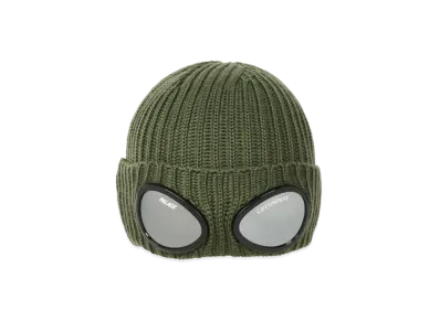 PALACE x C.P. COMPANY Google Beanie "Olive"