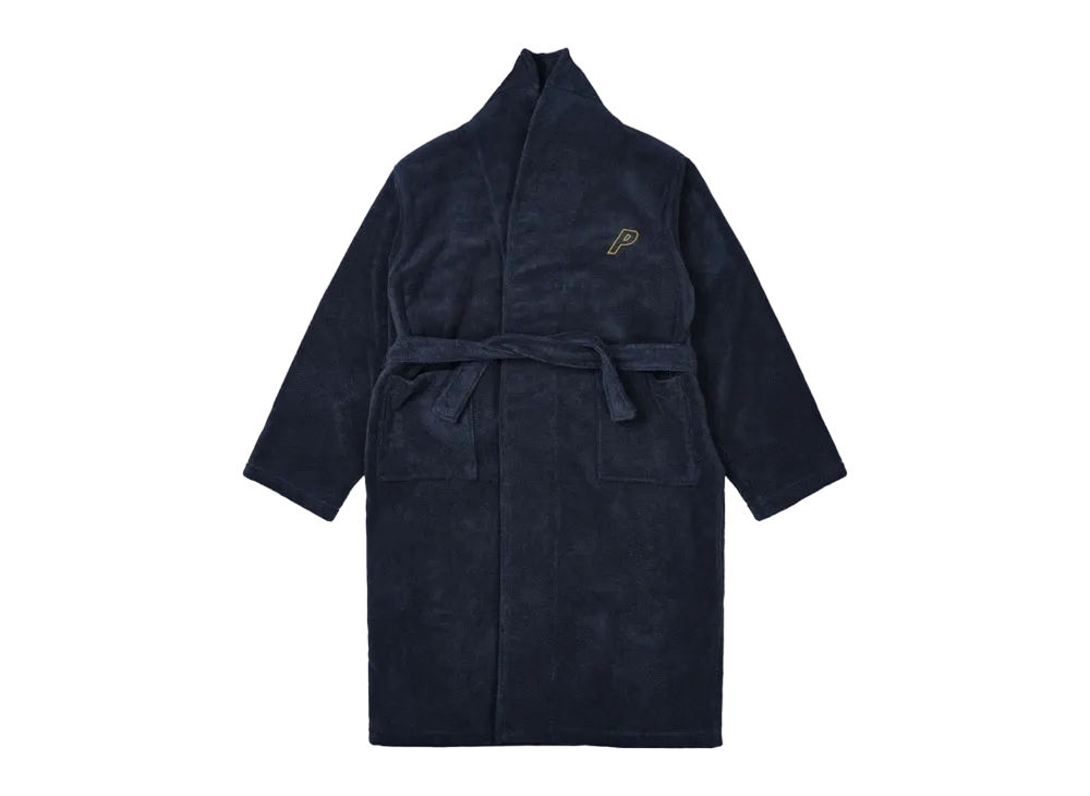 PALACE Tri-Ferg Bathrobe "Navy"