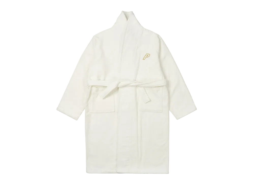 PALACE Tri-Ferg Bathrobe "White"