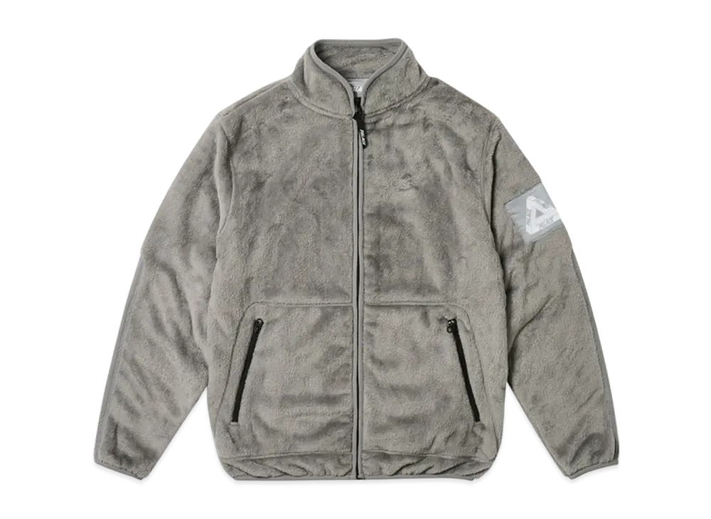 PALACE Tech Fleece Funnel "Light Grey"