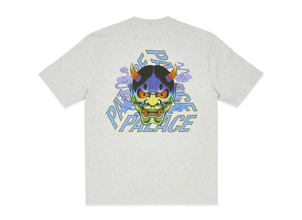 PALACE Demon P3 T-Shirt "Grey Marl"