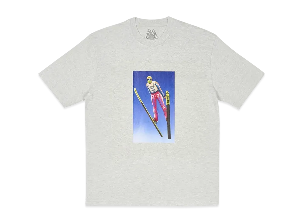 PALACE Lift Off T-Shirt "Grey Marl"