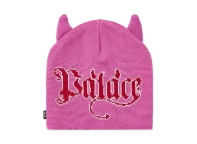 PALACE Horny Nein Cuff Beanie "Shock Pink"