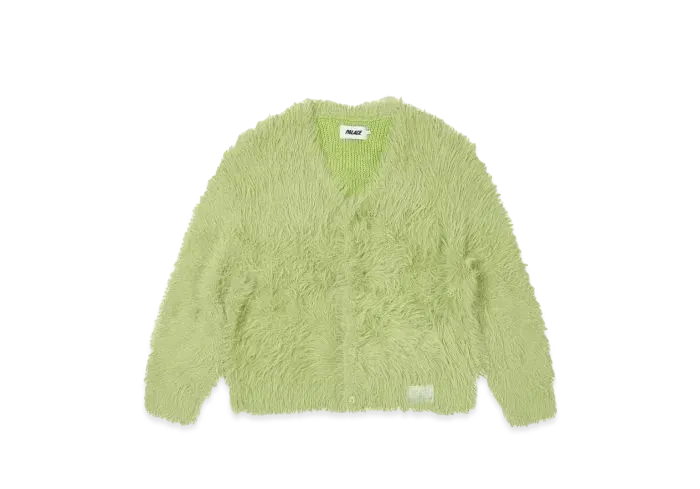 PALACE Yeti Cardigan "Natural Green"