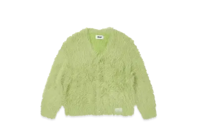 PALACE Yeti Cardigan "Natural Green"
