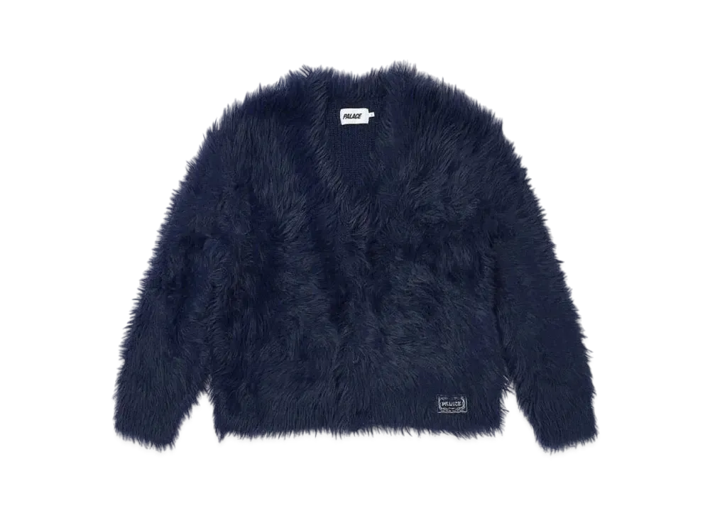 PALACE Yeti Cardigan "Navy"