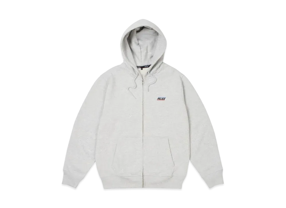 PALACE Basically A Zip Hood "Grey"