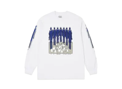 PALACE Repeater Longsleeve "White"
